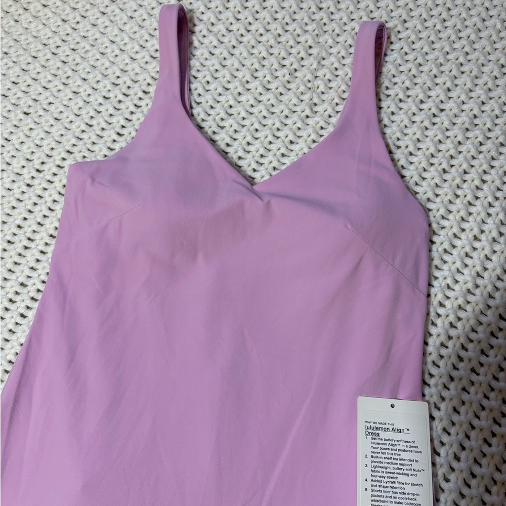 lululemon align dress in vita pink size 8 - Picture 3 of 12